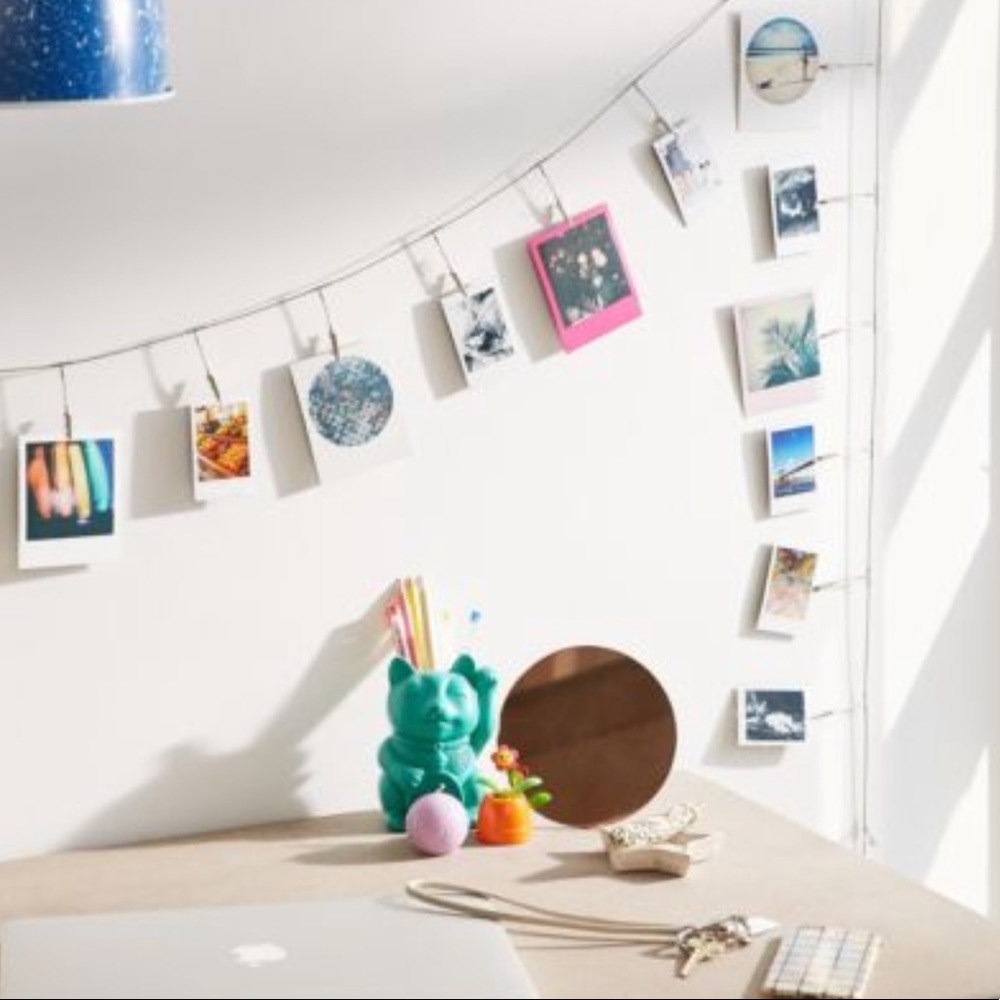 Metal Photo Clip String Set